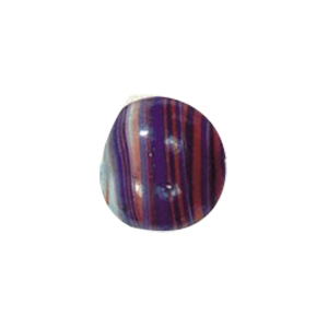 Feathered and Striped small   medium Furnace Glass Beads 15377