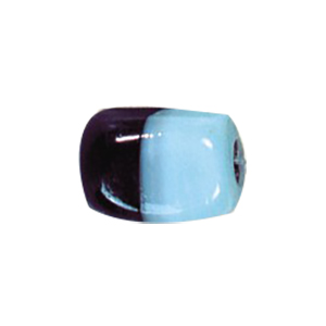 Feathered and Striped small   medium Furnace Glass Beads 15382