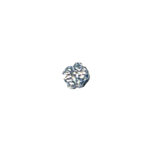 Zinc Alloy casted beads Silver plated 13559