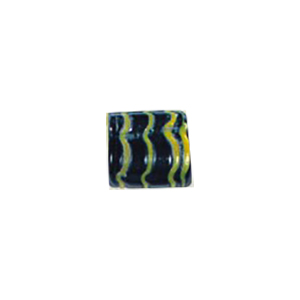 Printed and Striped small   medium Furnace Glass Beads 15402