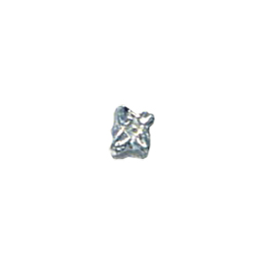 Zinc Alloy casted beads Silver plated 13561