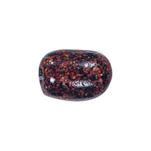 Printed and Striped small   medium Furnace Glass Beads 15418