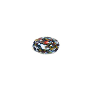 Printed and Striped small   medium Furnace Glass Beads 15431