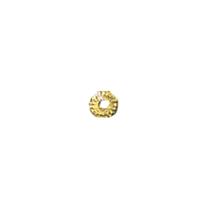 Zinc Alloy casted beads Gold plated 13611