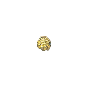 Zinc Alloy casted beads Gold plated 13613
