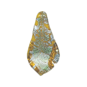 Silver foiled Glass Pendants 15461