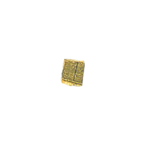 Zinc Alloy casted beads Gold plated 13645