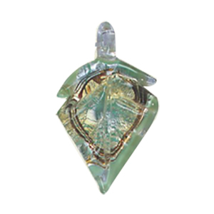 Silver foiled Glass Pendants 15465
