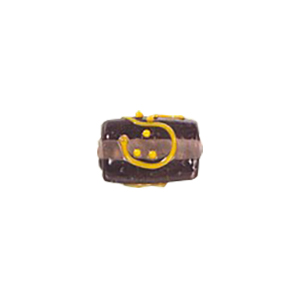 Stringer Lampworked Tube Glass Beads 13657