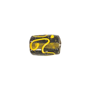 Stringer Lampworked Tube Glass Beads 13672