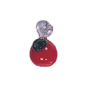 Silver foiled Glass Pendants 15482