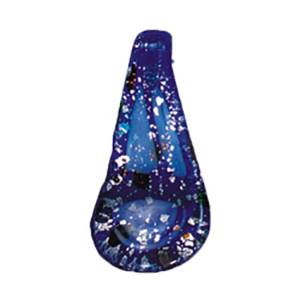 Silver foiled Glass Pendants 15498