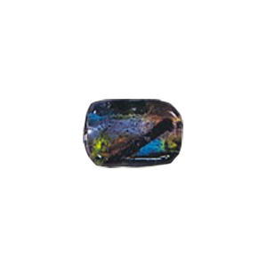 Lampworked Silver foiled Glass Beads 13789