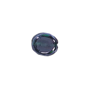 Iridescent Metallic finish Pressed Glass Beads 13796