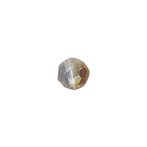 Iridescent Metallic finish Pressed Glass Beads 13801