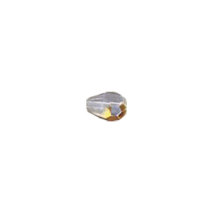 Iridescent Metallic finish Pressed Glass Beads 13820