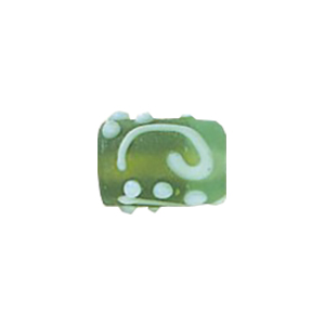 Stringer Lampworked Tube Glass Beads 13876