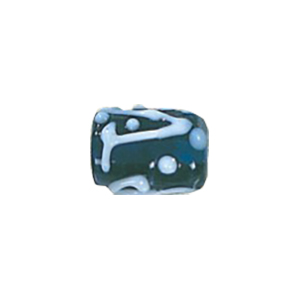 Stringer Lampworked Tube Glass Beads 13877