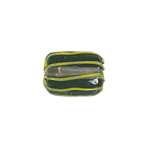 Stringer Lampworked Tube Glass Beads 13885