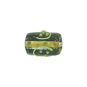 Stringer Lampworked Tube Glass Beads 13887