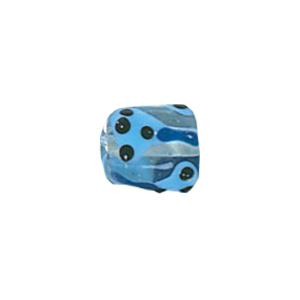 Stringer Lampworked Tube Glass Beads 13904