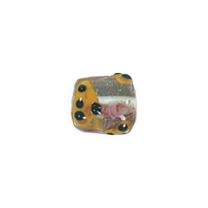 Stringer Lampworked Tube Glass Beads 13909