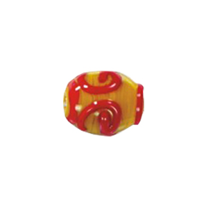 Designer Lampworked Glass Beads Handmade 13915