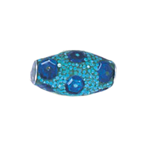 Decorated or Embellished Clay Beads 15747