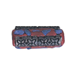 Decorated or Embellished Clay Beads 15764