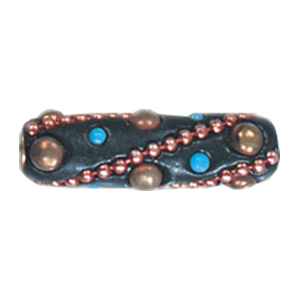 Decorated or Embellished Clay Beads 15765