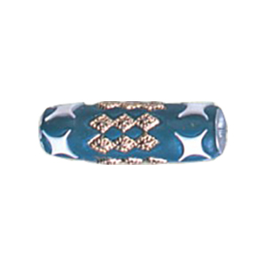 Decorated or Embellished Clay Beads 15766