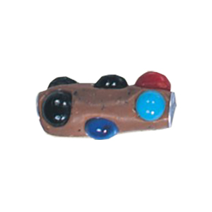 Decorated or Embellished Clay Beads 15771