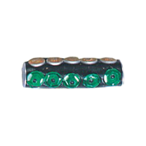 Decorated or Embellished Clay Beads 15774