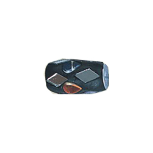 Decorated or Embellished Clay Beads 15893