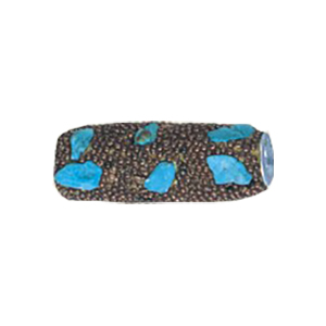 Decorated or Embellished Clay Beads 15916