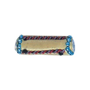 Decorated or Embellished Clay Beads 15927