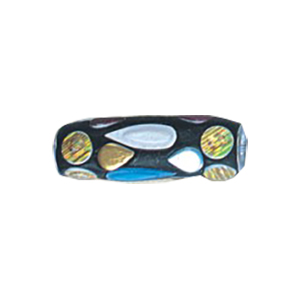 Decorated or Embellished Clay Beads 15936