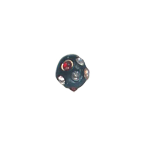 Decorated or Embellished Clay Beads 16022