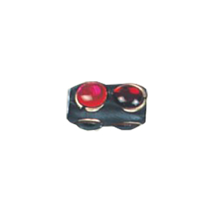 Decorated or Embellished Clay Beads 16025