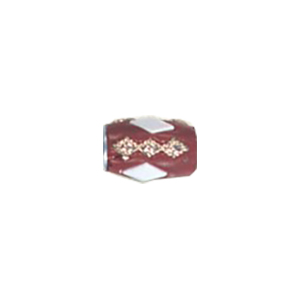 Decorated or Embellished Clay Beads 16029