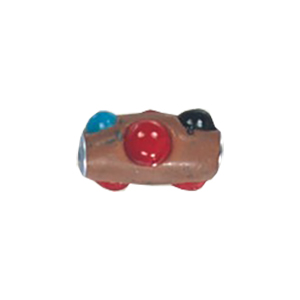 Decorated or Embellished Clay Beads 16046