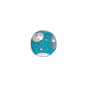 Decorated or Embellished Clay Beads 15957