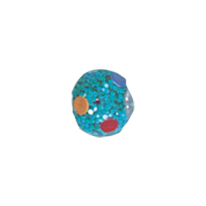 Decorated or Embellished Clay Beads 15959