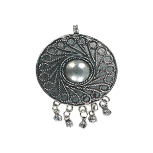 Sheet Metal Handmade Filigree Pendants w or danglers 16056