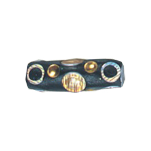 Decorated or Embellished Clay Beads 15973