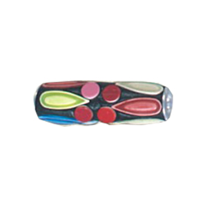 Decorated or Embellished Clay Beads 15978