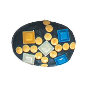 Decorated or Embellished Clay Beads 15996