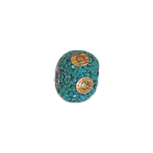 Decorated or Embellished Clay Beads 16292