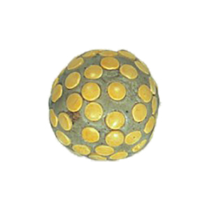 Decorated or Embellished Clay Beads 16306
