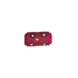 Decorated or Embellished Clay Beads 9463